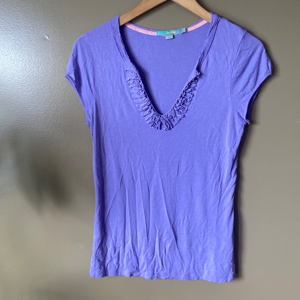 Boden purple tshirt